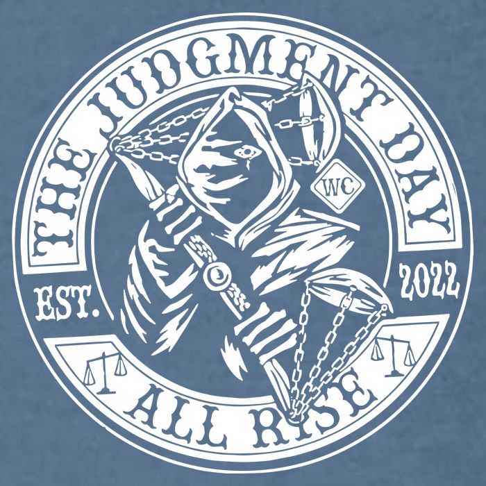 The Judgment Day Est 2024 Garment-Dyed Sweatshirt