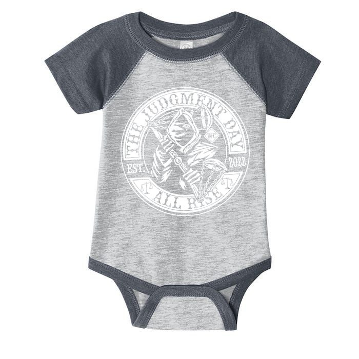 The Judgment Day Est 2024 Infant Baby Jersey Bodysuit