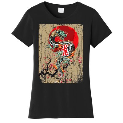 Traditional Japanese Dragon Art Japan Women's T-Shirt