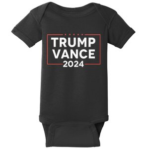 Trump J D Vance 2024 Baby Bodysuit