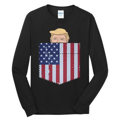 Trump J D Vance 2024 Tall Long Sleeve T-Shirt