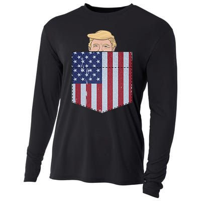 Trump J D Vance 2024 Cooling Performance Long Sleeve Crew