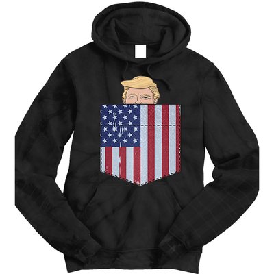 Trump J D Vance 2024 Tie Dye Hoodie