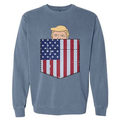 Trump J D Vance 2024 Garment-Dyed Sweatshirt