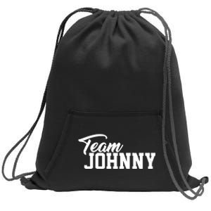 Team Johnny Depp Sweatshirt Cinch Pack Bag