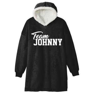 Team Johnny Depp Hooded Wearable Blanket
