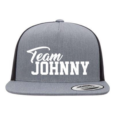 Team Johnny Depp Flat Bill Trucker Hat