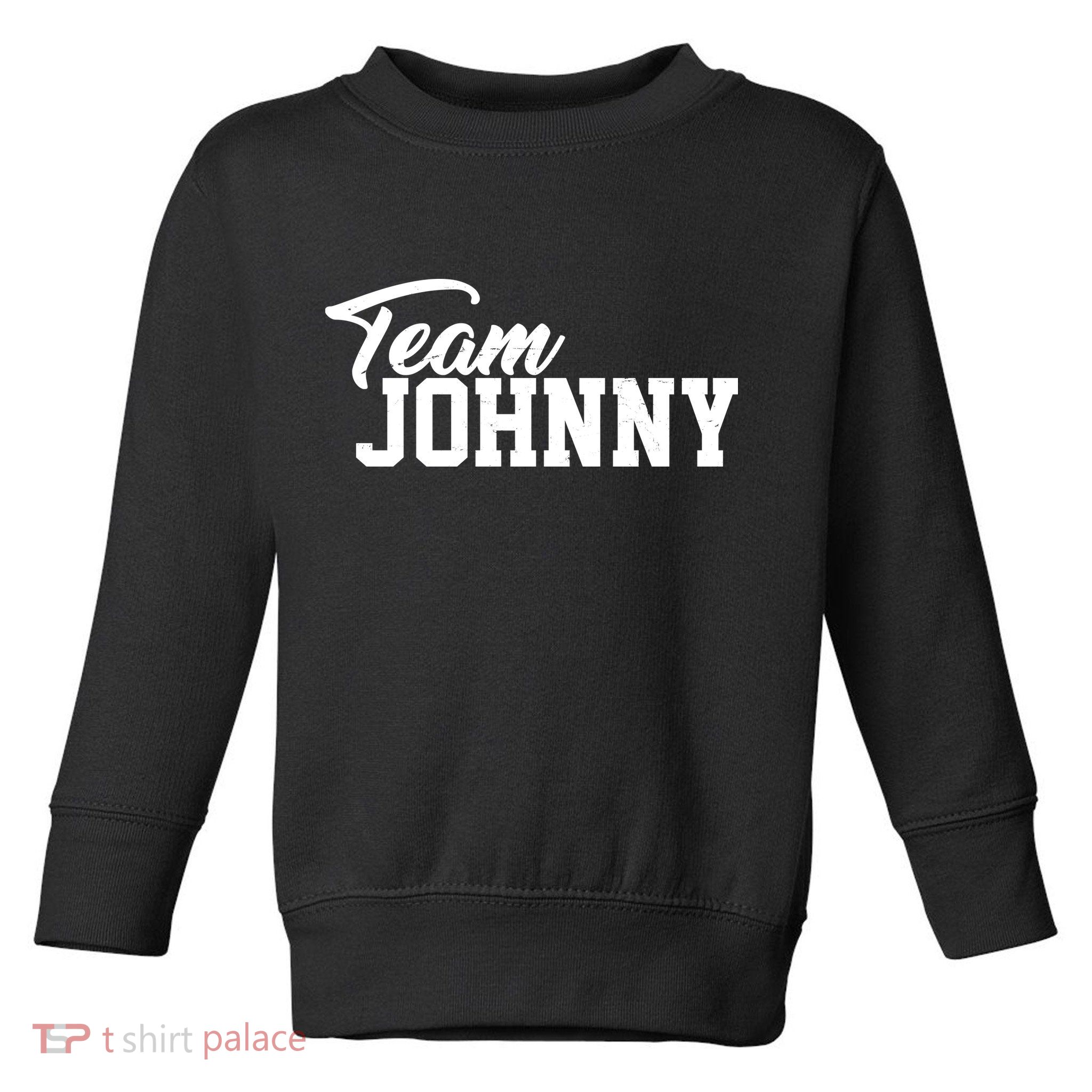 Team Johnny Depp Toddler Sweatshirt