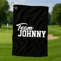 Team Johnny Depp Golf Towel