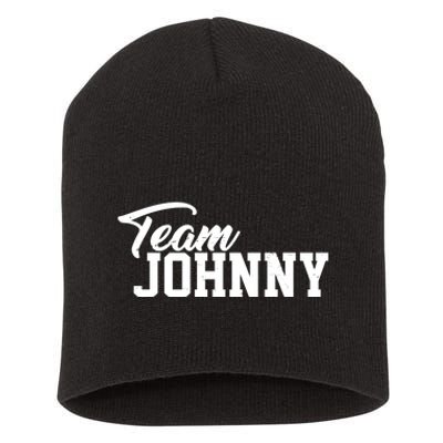 Team Johnny Depp Short Acrylic Beanie