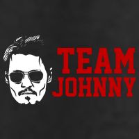 Team Johnny Depp 7 Panel Mesh Trucker Snapback Hat