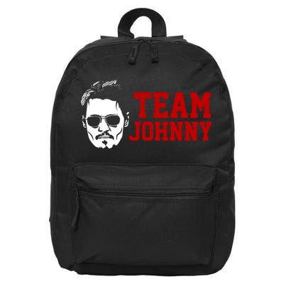 Team Johnny Depp 16 in Basic Backpack