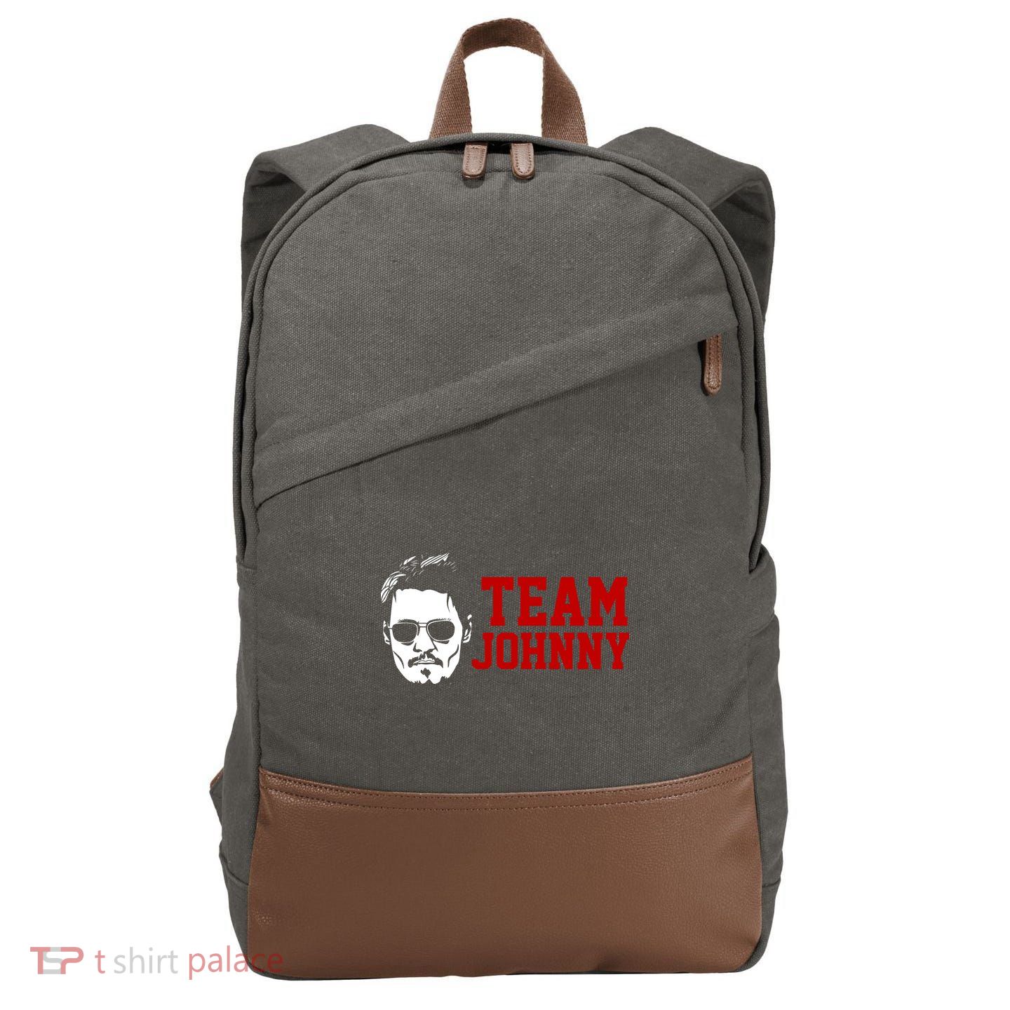 Team Johnny Depp Cotton Canvas Backpack