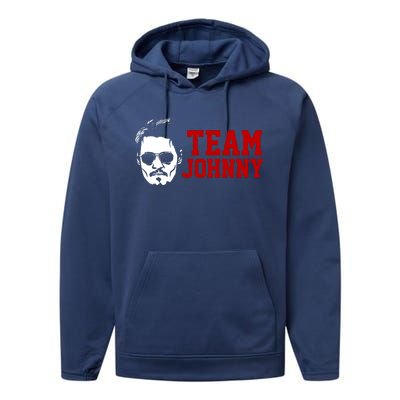 Team Johnny Depp Performance Fleece Hoodie