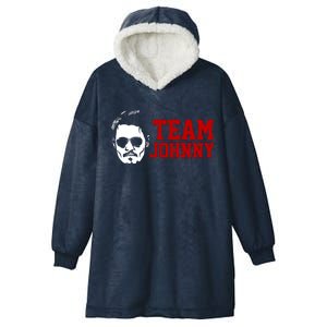 Team Johnny Depp Hooded Wearable Blanket