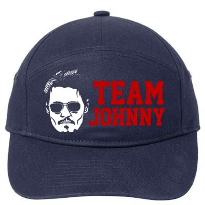 Team Johnny Depp 7-Panel Snapback Hat