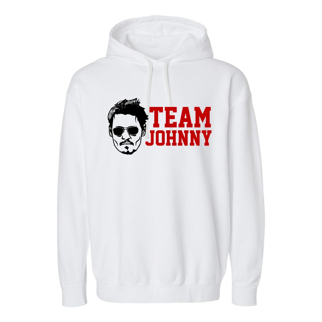 Team Johnny Depp Garment-Dyed Fleece Hoodie