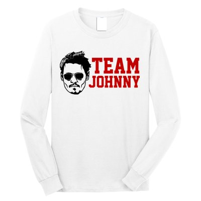 Team Johnny Depp Long Sleeve Shirt