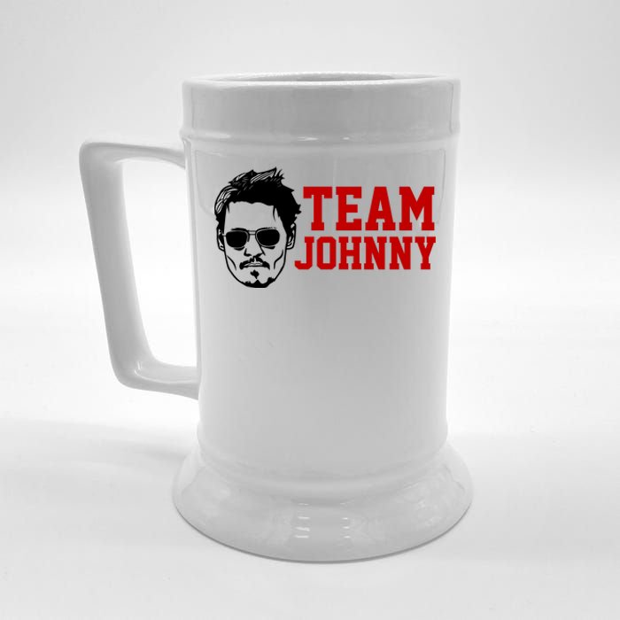 Team Johnny Depp Beer Stein