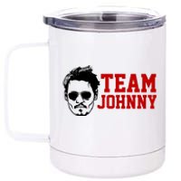 Team Johnny Depp 12 oz Stainless Steel Tumbler Cup