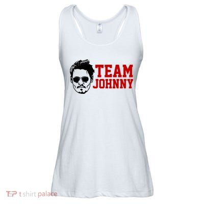 Team Johnny Depp Ladies Essential Flowy Tank