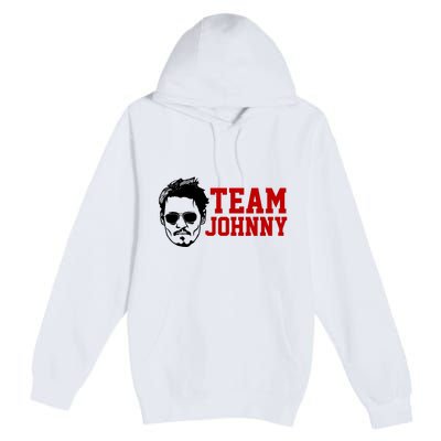 Team Johnny Depp Premium Pullover Hoodie