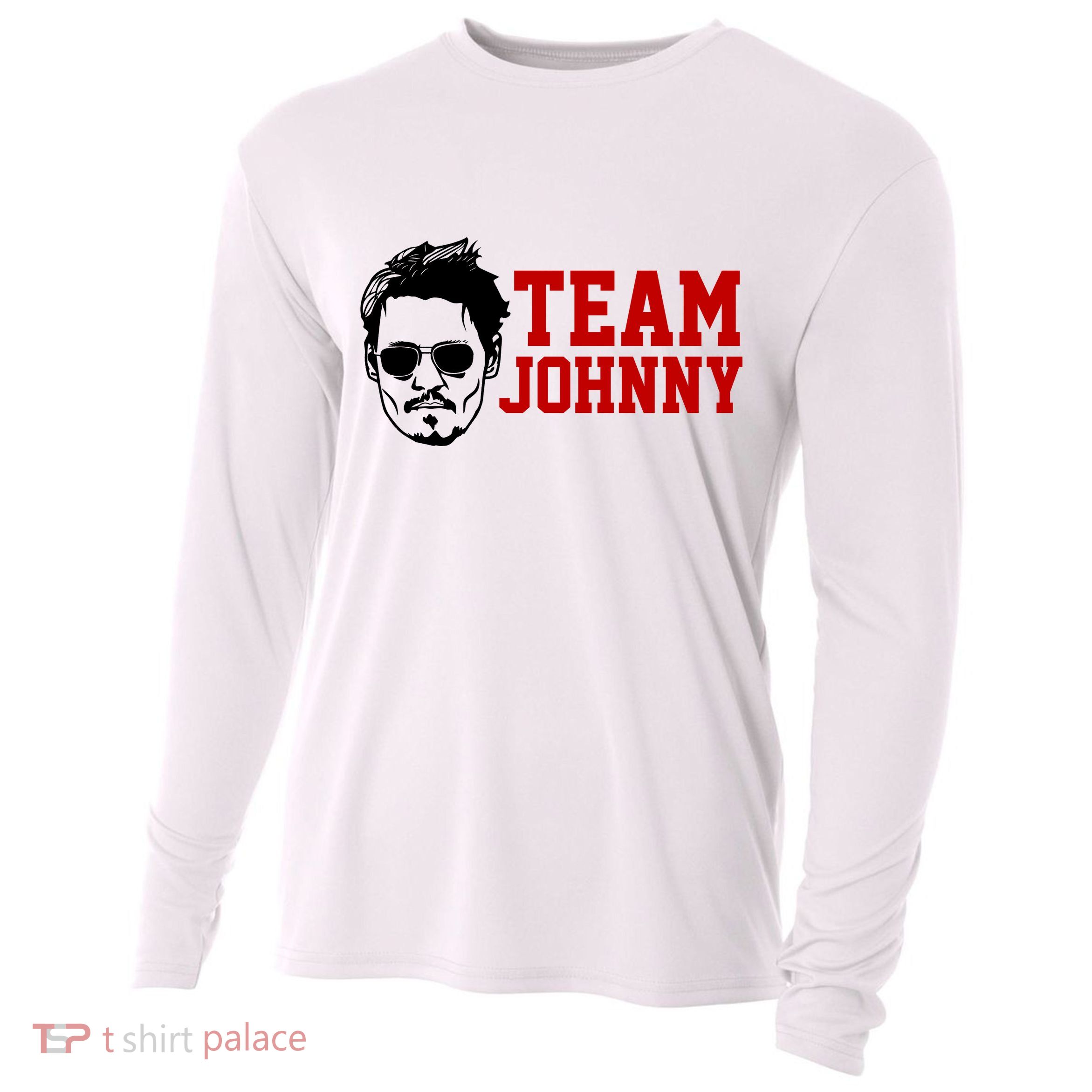 Team Johnny Depp Cooling Performance Long Sleeve Crew