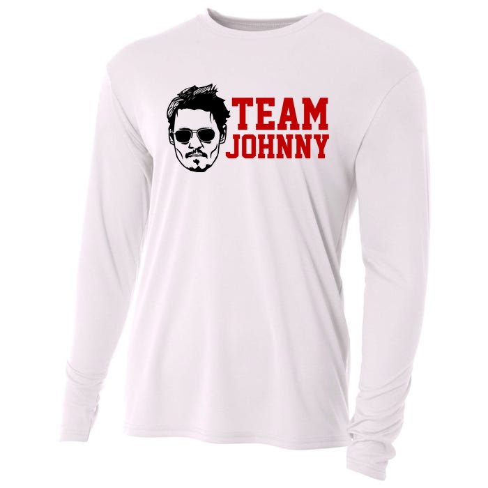 Team Johnny Depp Cooling Performance Long Sleeve Crew