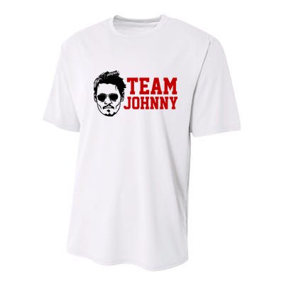 Team Johnny Depp Youth Performance Sprint T-Shirt