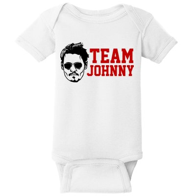 Team Johnny Depp Baby Bodysuit