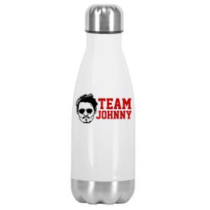 Team Johnny Depp Stainless Steel Insulated Water Bottle