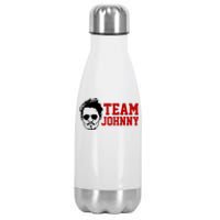 Team Johnny Depp Stainless Steel Insulated Water Bottle