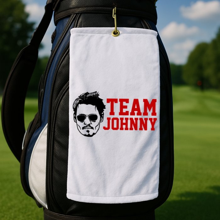 Team Johnny Depp Golf Towel