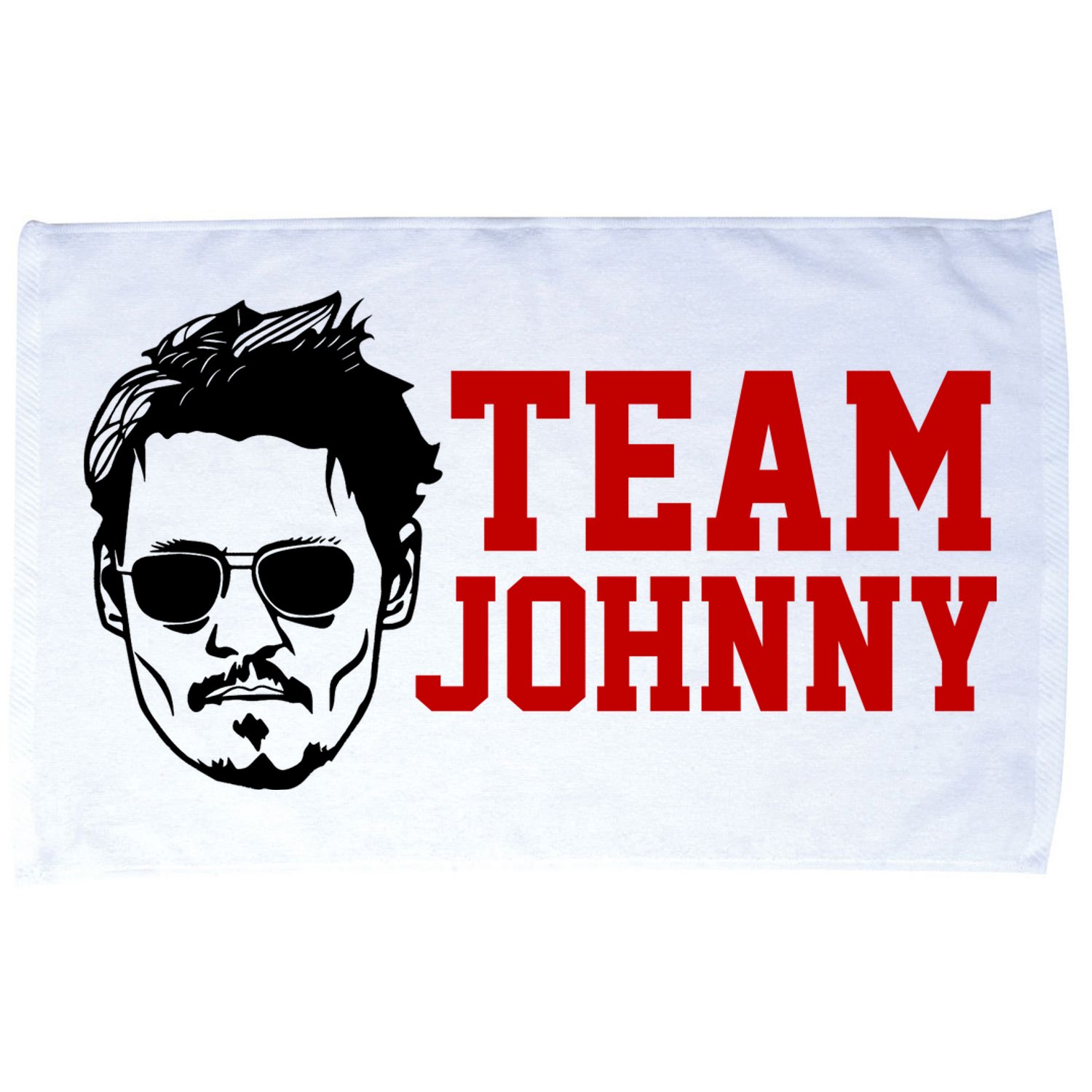 Team Johnny Depp Microfiber Hand Towel