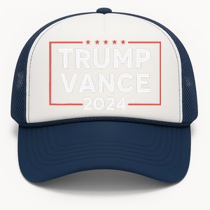 Trump J D Vance 2024 Vice President Election Vote Democrats Trucker Hat