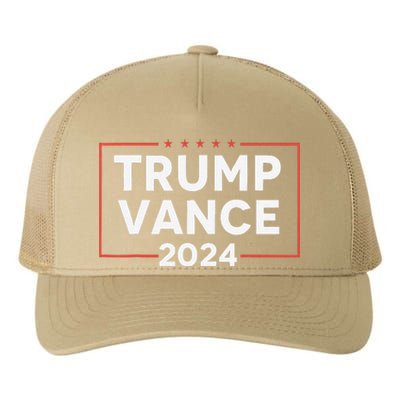 Trump J D Vance 2024 Vice President Election Vote Democrats Yupoong Adult 5-Panel Trucker Hat