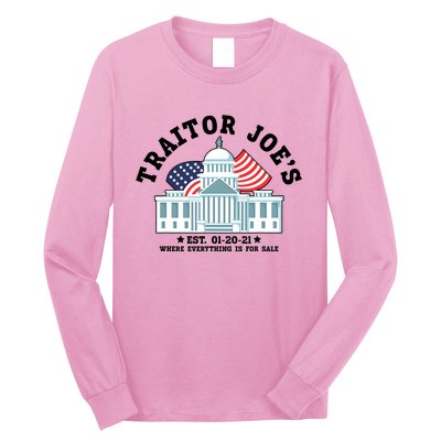 Traitor Joe's EST 01 20 21 Funny Anti Biden Tee Long Sleeve Shirt