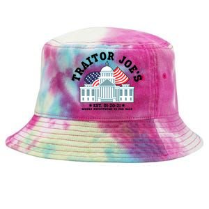 Traitor Joe's EST 01 20 21 Funny Anti Biden Tee Tie-Dyed Bucket Hat