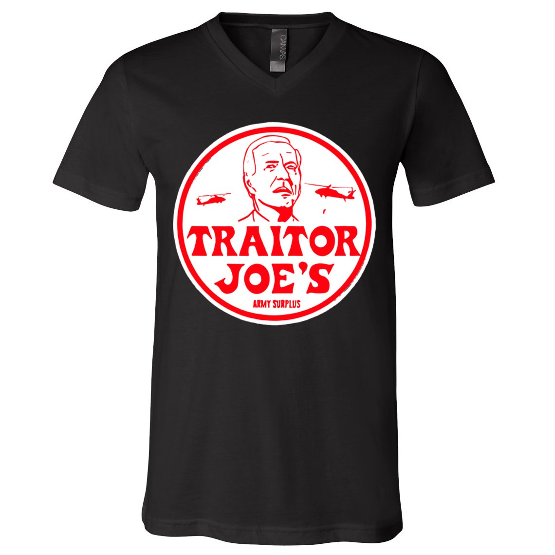 Traitor Joe's Funny V-Neck T-Shirt