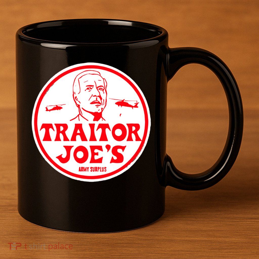 Traitor Joe's Funny 11oz C Handle Ceramic Mug
