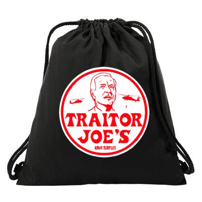 Traitor Joe's Funny Drawstring Bag