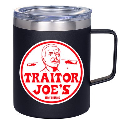 Traitor Joe's Funny 12oz Stainless Steel Coffee Mug