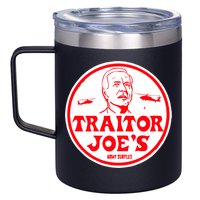 Traitor Joe's Funny 12oz Stainless Steel Coffee Mug