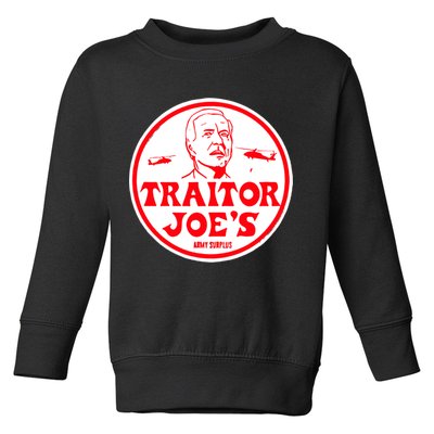 Traitor Joe's Funny Toddler Sweatshirt