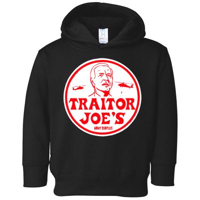 Traitor Joe's Funny Toddler Hoodie
