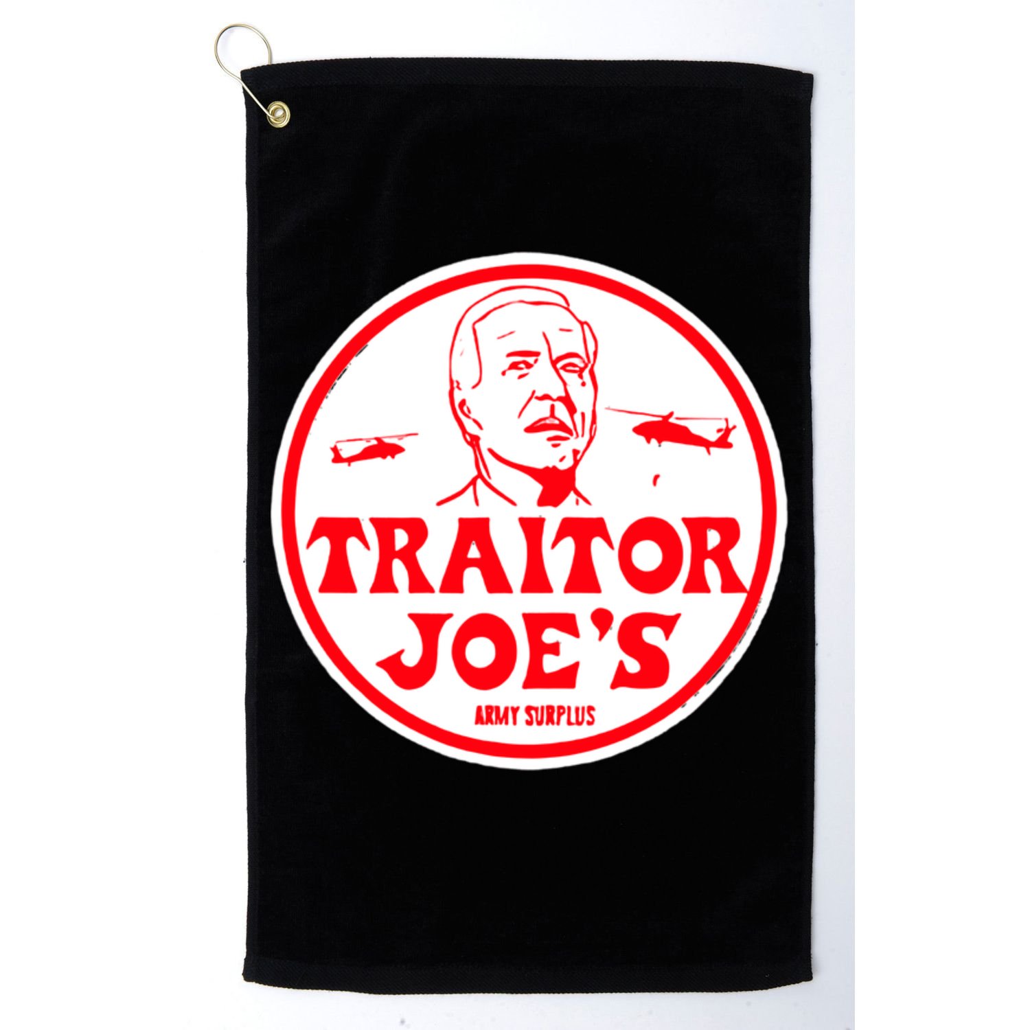 Traitor Joe's Funny Golf Towel