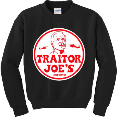 Traitor Joe's Funny Kids Sweatshirt