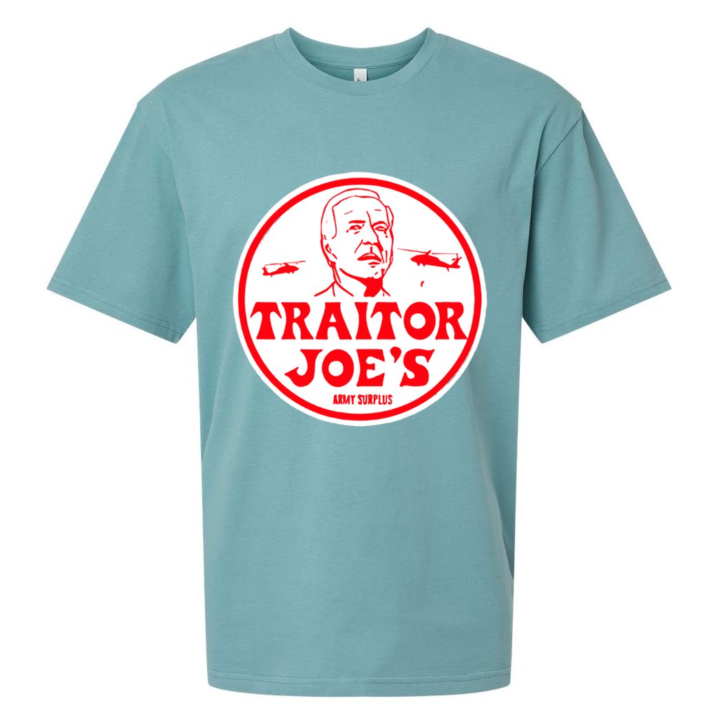 Traitor Joe's Funny Sueded Cloud Jersey T-Shirt