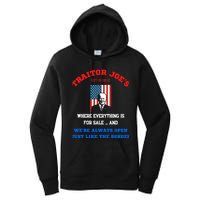 Traitor Joes Funny Anti Biden Women's Pullover Hoodie