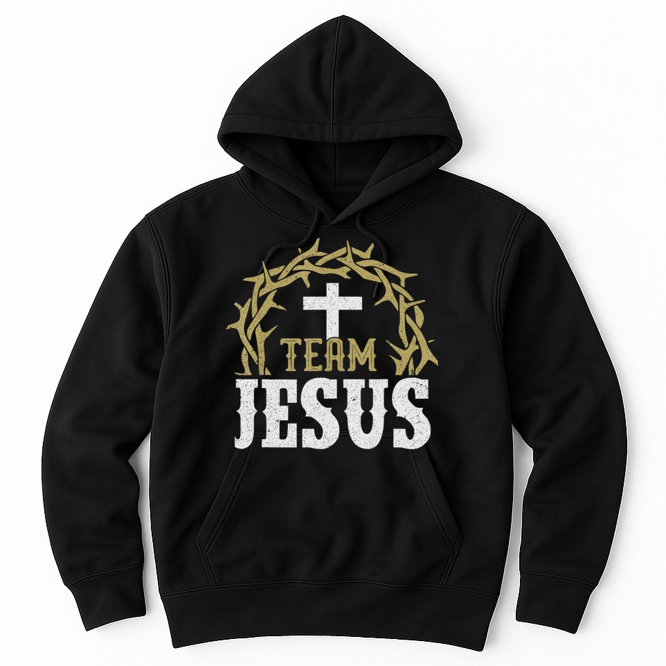Team Jesus For Christian And True Believer Hoodie